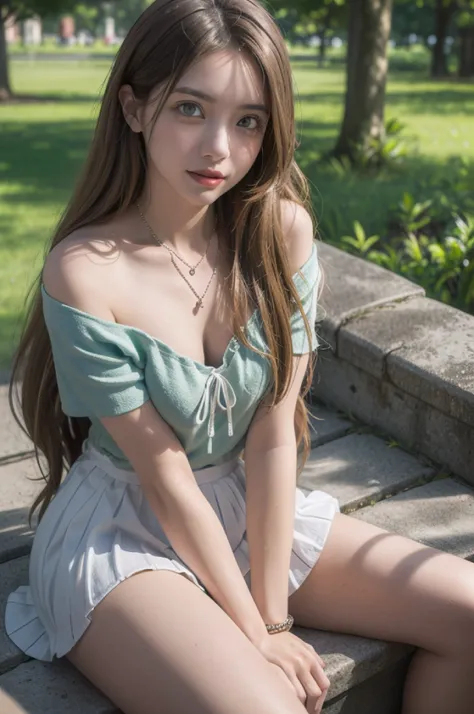 4k, raw camera, highres, detailed, masterpiece, portrait, aesthetic, beautiful, best quality, highly detaile, best quality clothing, aesthetic clothings, professional angle, rule of thirds, Feminine, delicate, beautiful, 19 years, attractive, solo, 1 girl,...