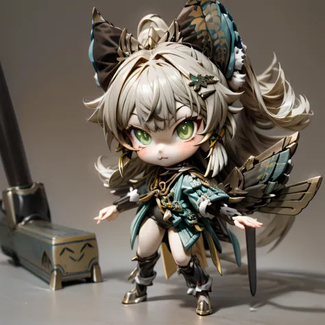 blink, chibi, Complete broker, Mega Mini, The body is steel.................................., Metal., The legs are steel.................................., Metal., My favorite cat ears, The wings are steel.................................., Metal., The gu...