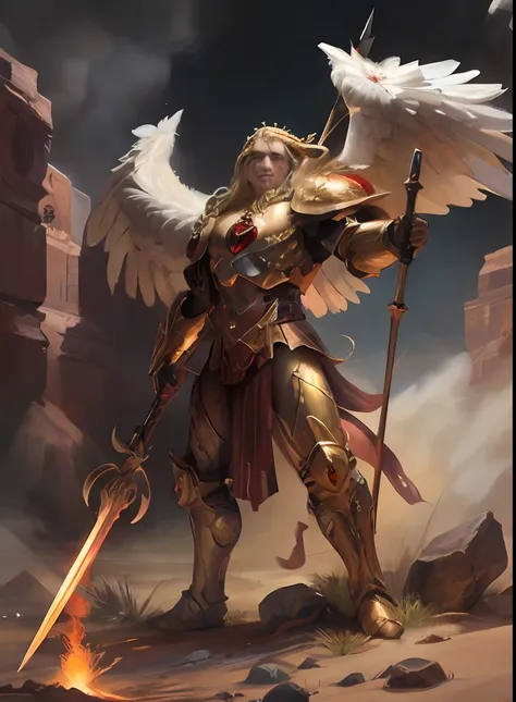 8K masterpiece, detailed, realistic, digital art, octane render, trending on artstation, action SHOT, movie poster,
multipleman, angelic features , 28 years old, tall stature, battle aged, ((solo:1.5)), full body, blonde hair, blue eyes, long hair,
full ar...