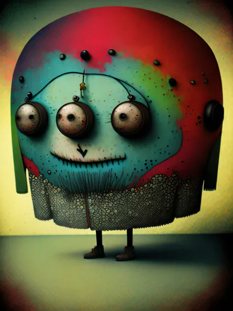 something in the way, colorful, punk, happy, upbeat, don hertzfeldt, Hieronymus Bosch, Gabriel Pacheco