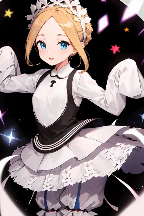 hmaw5, braid, maid headdress, maid, white shirt, bloomers, sleeves past wrists