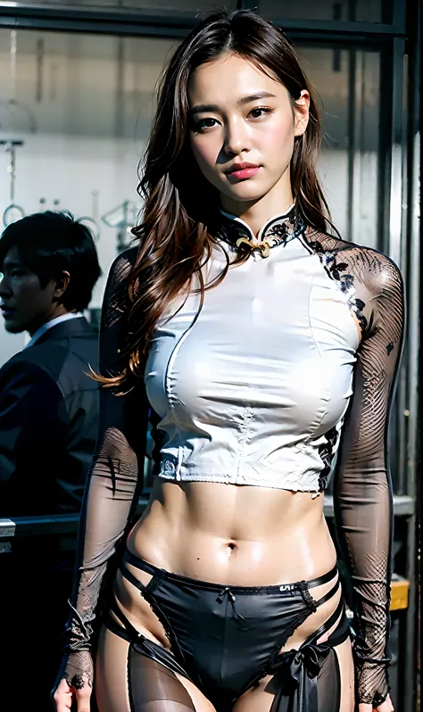 ulzzang-6500-v1.1,(raw foto:1.2), (photorealsitic:1.4), （beautiful detailed super beautiful one woman）, （（slender models、３０age））...