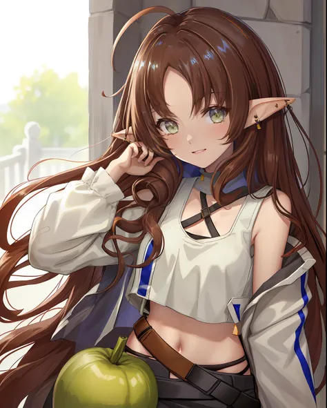 {{{{arknights,myrtle}}}},elf ears,masterpiece, best quality, masterpiece,best quality,official art,extremely detailed cg unity 8...