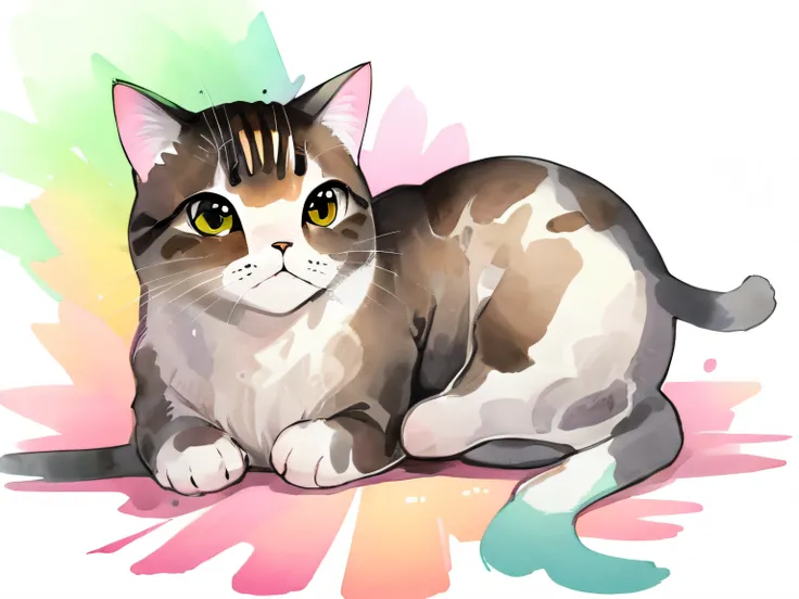 cute cat full body