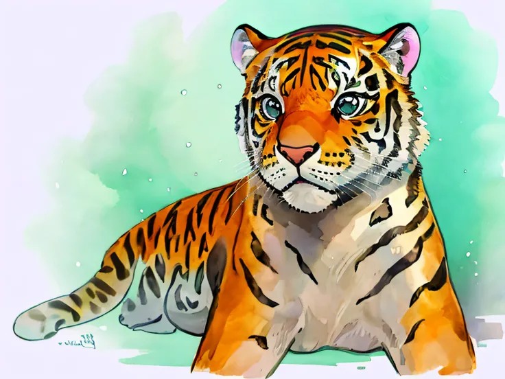 tiger full body