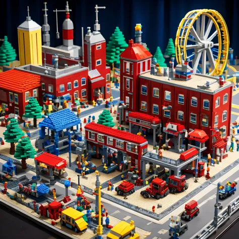 legoai
{factory | amusement park | police station}