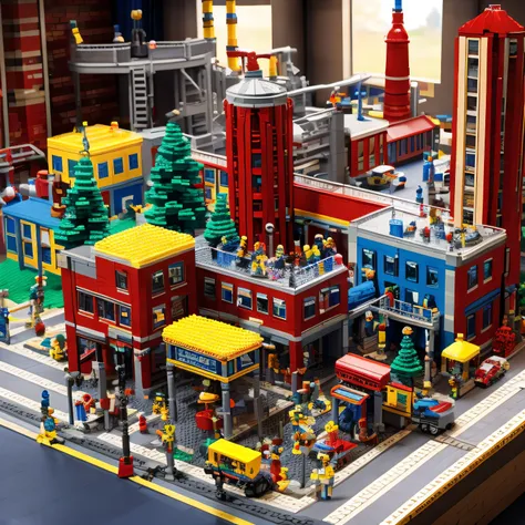 legoai
{factory | amusement park | police station}