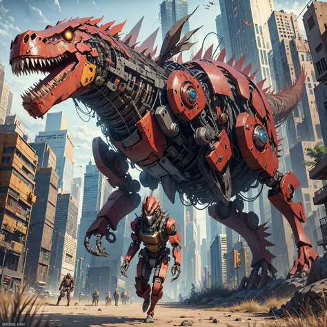 giant mech4nim4lai [red t-rex :robot:.5]