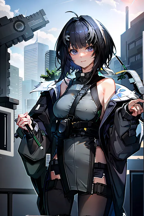 brunette color hair,short detailed hair,ssmile