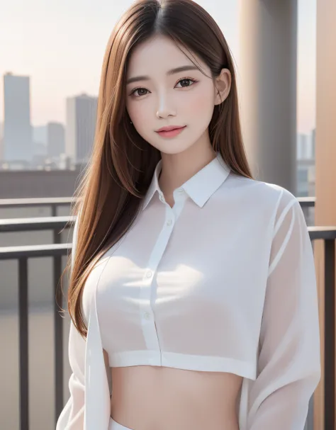 best quality, white skin, real human skin, (detailed fac), oval face, pores, ultra high res, (8k, RAW photo, photorealistic:1.4), 1girl, slim, (looking at viewer with a serene and goddess-like happiness:1.2), ( lipgloss, eyelashes, gloss-face, best quality...