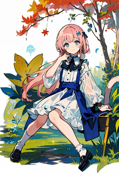 tmasterpiece,Best quality at best,astounding,Intricate and refined delicate details,Very detailed cute illustration,Very detailed cute wallpaper,high-resolution illustrations,dramatic angles,white background,full body,
独奏,(childrens:1.3),(adolable:1.0),Bea...