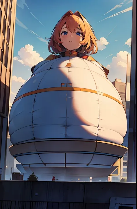 mother becomes inflatable at the request of the son and the son asks the mother if he can put an inflating machine in her mouth and she put it on and started to inflate and grow gradually and increasing the size of the body and the mother was already getti...