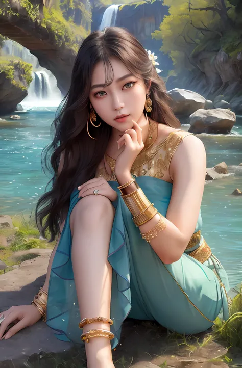 ((Realistic:1.5)),Ulzzang-6500:1.3,((Best quality)), ((Masterpiece)),((Detailed)),2girls,duo,{2 beautiful women}, (Upper body:1.3),Hug and touch each other, Tease your friends waist, Breathless friends, Biting a friends earlobe, crouched,super wide shot,Fa...