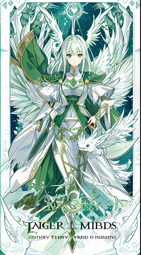 kizi（the wings of a green-eyed white dragon，the armor of the green-eyed white dragon，byself），grimm's fairy tales，fairy tale pict...