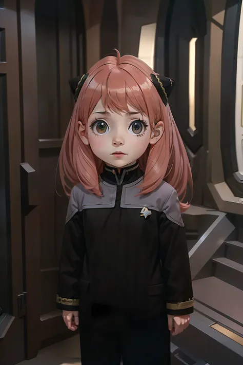 child, anime, (Anya(SPYXFamily)) ds9st uniform