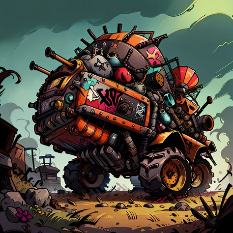 punkpunkai 
combine harvester  , cluttered environment