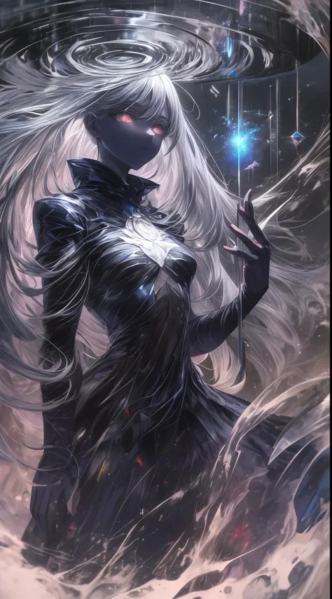 Within the depths of the cosmos, there exists an ancient and enigmatic entity known as the Being of Void. This ethereal being is an embodiment of darkness and emptiness, with an inscrutable nature that defies comprehension. Its formless silhouette seems to...