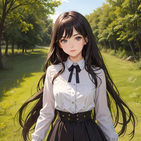 1girl, german, long hair, (masterpiece), (best quality), (max detail:0.8),