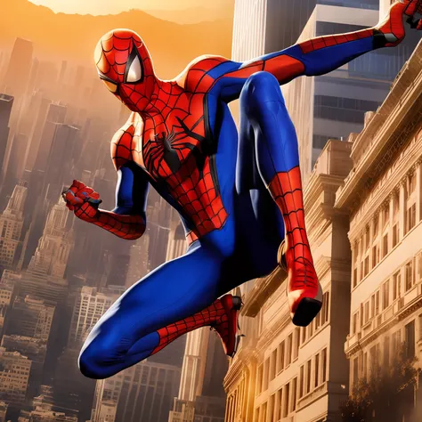 (Detailed description)+,(melhor qualidade)+,(extremamente detalhada)+,(obra prima)+,(ultra detalhado)+, homem aranha, Spiderman