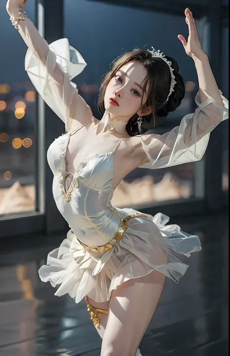 ballerina、Dancing、Ultrarealistic