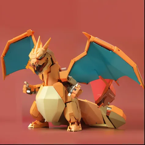 charizard, mecha, angry