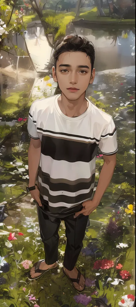 (highest resolution, distinct_image), brown pupils, brown eyes, wearing glasses, focused eyes, affectionate, best picture quality, male god masterpiece, high detail, short black hair, black hair, bangs, 18 years old, mature, young, urban elite, tall, white...
