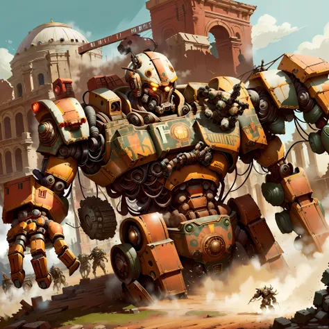 romapunkai 
battle mech