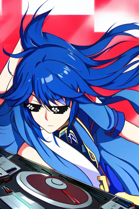 "lucina fe,showcasing her skills as a dj on the turntables badass spinning those decks, DealWithIt"