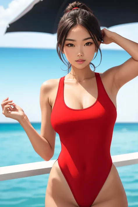 Red Swimsuit