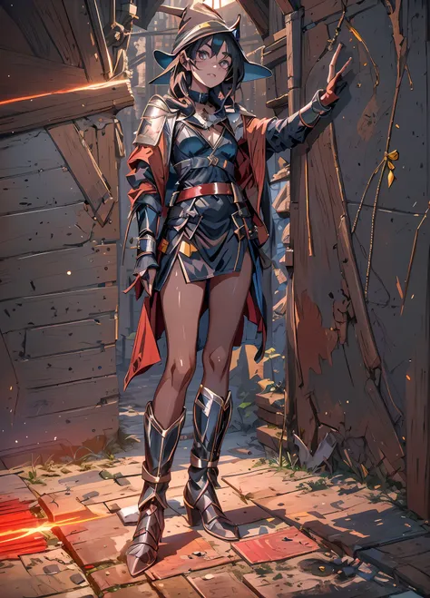 ((best qualtiy)), ((tmasterpiece)), (A detailed), ultra - detailed, 1girll, solo
stare,looking at viewert,(interview:1.3),
1girll, liang, thongs, black_hair, brown_hair, cloaks, collars, convenient_censoring, diffraction_spikes, shift dresses, eyebrows_vis...