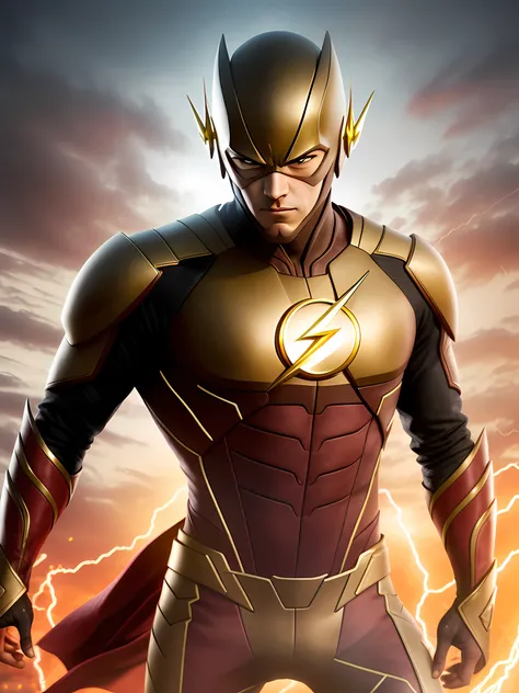 savitar, inspired by the savitar of the series "o flash", de armadura, referente a terceira temporada de "o flash".  qualidade d...