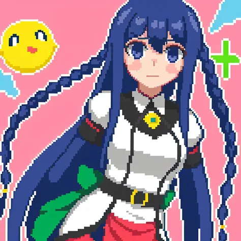 hcnone, pixel art,

1menina, franja, luvas pretas, fita preta, serafuku preto, olhos azuis, pigtail, luvas de cotovelo, luvas, c...