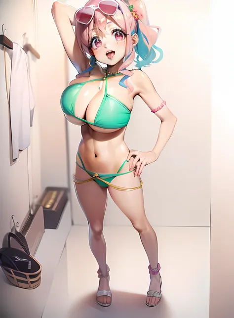 Make the kaede bikini, Seios enormes, coxas macias.
