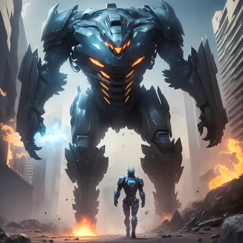 ( (8k:1.27), top image quality, tmasterpiece, 超高分辨率:1.2) pacific rim style，six-legged walking tank，giant running ，giant running，...