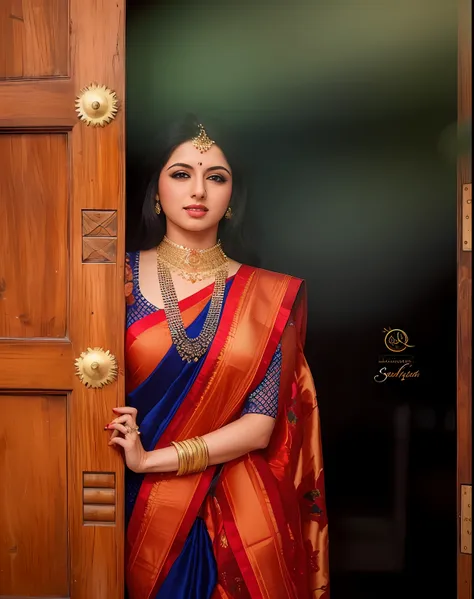 a photo of a 30-year-old woman, stylish, professional portrait, head-shot, slight smile, cute, background bokeh, bshree