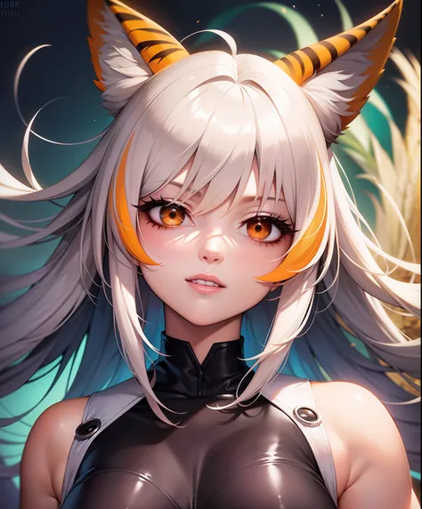 (masterpiece:1.1), (highest quality:1.1), (hdr:1.0), extreme quality, cg, (negative space), detailed face+eyes, 1girl, fox ears,...