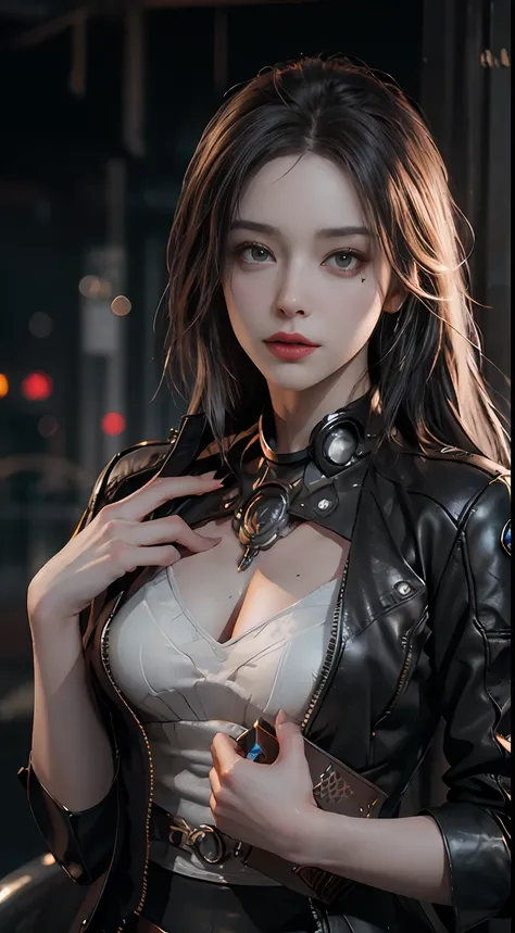 ((Best quality)), ((masterpiece)), (detailed:1.4), 3D, an image of a beautiful cyberpunk female,HDR (High Dynamic Range),Ray Tracing,NVIDIA RTX,Super-Resolution,Unreal 5,Subsurface scattering,PBR Texturing,Post-processing,Anisotropic Filtering,Depth-of-fie...