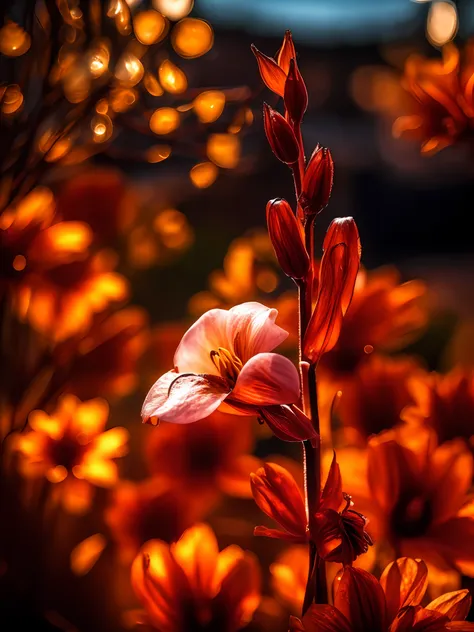 macro photo of a flower (good composition), (in frame), centered, 8k, 4k, detailed, attractive, beautiful, impressive, photoreal...