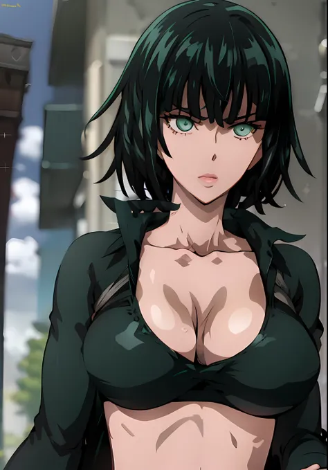 fubuki de one punch man anime en bikini, fubuki de one punch man anime, fubuki, fubuki en entretenimiento,holanders angle, cuerp...