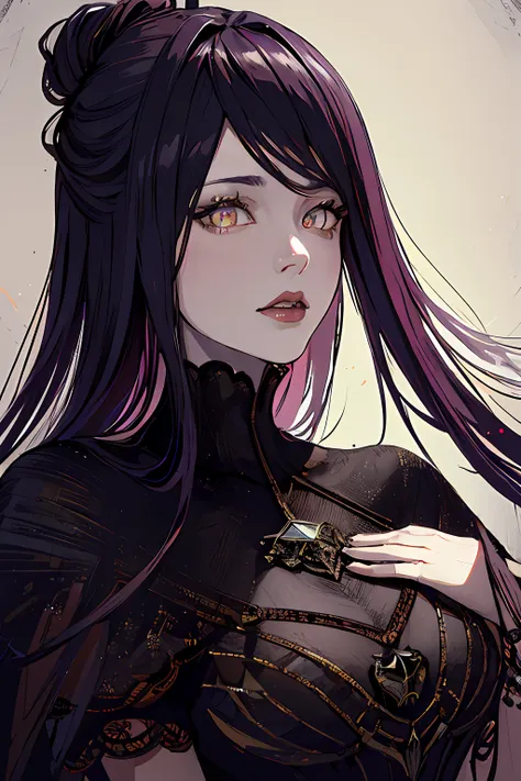(masterpiece, top quality, best quality, official art, beautiful and aesthetic:1.2), cateyes,1girl, solo, (Stunning Eyes), armour, magic, light particles, upper body, extreme detailed, highest detailed, optical mixing, playful patterns, lively texture, uni...
