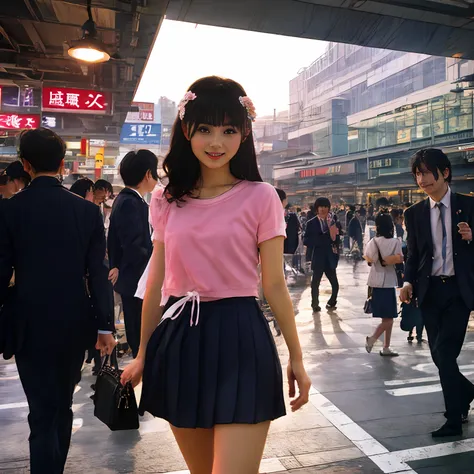 nostalgic advertising photos、stylish and、nostalgic, cute and sexy pictures、there is a 20th century city of japan、in the hustle a...