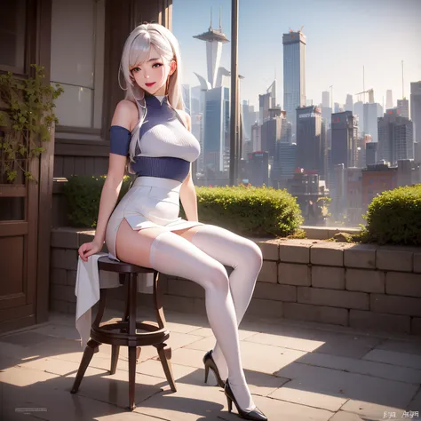 Official fine art,tmasterpiece,Sharp focus,(Beautiful, gorgeous and lovely Chinese woman:1.3),(Beautiful and lovely Japanese:1.3),South Korean beauties,Delicate and beautiful hair and eyes and face,realisticlying,ultra - detailed,a beauty girl,blue-sky,Glo...