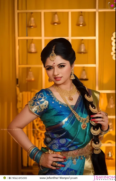 a photo of a 30-year-old woman, stylish, professional portrait, head-shot, slight smile, cute, background bokeh, bshree