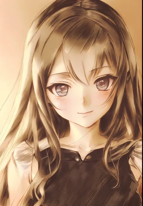 anime girl with long hair and big eyes in a dress, anime shading), anime shading, portrait anime girl, made with anime painter studio, painted in anime painter studio, realistic anime artstyle, anime sketch, detailed anime soft face, smooth anime cg art, p...