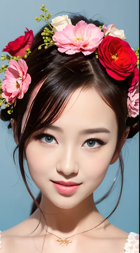 A beautiful 27 year old girl,G cup breasts,maid costume,Authentic full-body photos,beautiful pupil,Bright eyes,二重まぶた,tall nose bridge,Sweet smile,Delicate fair skin,realisticlying,True plain makeup,exquisite and complete facial features,Detailed depiction ...