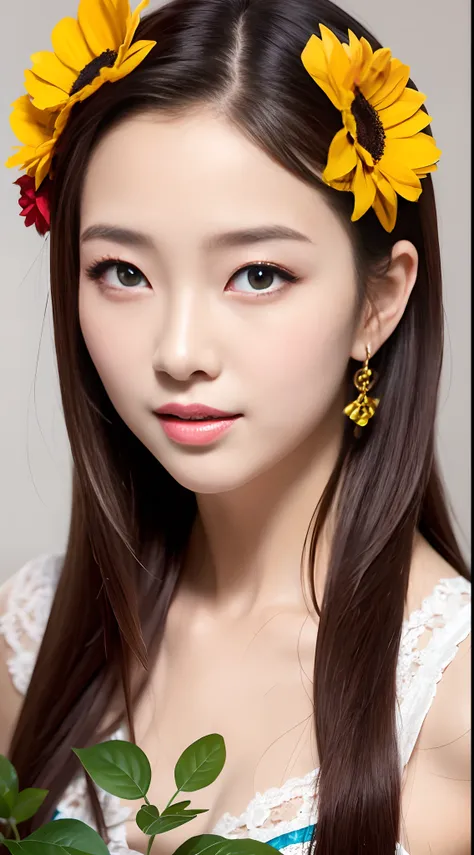 A beautiful 27 year old girl,G cup breasts,maid costume,Authentic full-body photos,beautiful pupil,Bright eyes,二重まぶた,tall nose bridge,Sweet smile,Delicate fair skin,realisticlying,True plain makeup,exquisite and complete facial features,Detailed depiction ...