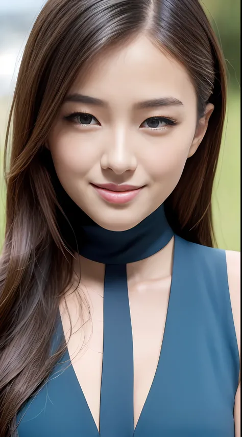 a beautiful 25 years old girl,F cup breasts,Flight attendant suit,Authentic full-body photos,beautiful pupil,Bright eyes,二重まぶた,tall nose bridge,Sweet smile,Delicate fair skin,realisticlying,True plain texture,exquisite and complete facial features,Detailed...