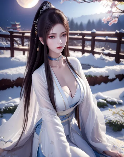 best qualtiy, tmasterpiece, A high resolution, (((1girl))), Ancient Chinese battlefield background,Metal armor, metalcollar, hair adornments, choker necklace, jewely, beautiful face, upon_body, Tyndall effect, realisticlying, dark studio, edge lit, twoton...