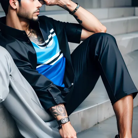 O personagem tem cabelos curtos e espetados de cor preta, that give him a cool and rebellious air. Her eyes are large and expressive, Shining with an intensity that reflects his passion for anime culture.
Your skin is clear and flawless, with a soft and ...