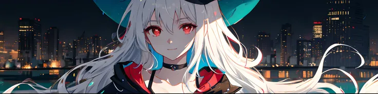 tmasterpiece, best qualtiy, extremely detaile, cinematic lightning, intricately details, A high resolution, offcial art, Fine beautiful face and eyes, high-resolution illustrations, 8k, depth of fields, bokeh, 独奏, 1girl, A girl with white hair and red eyes...